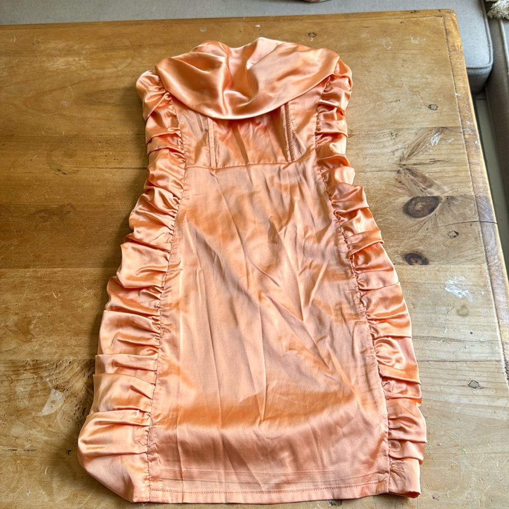 Sage + Paige Mini Silk Orange dress size small